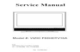 P50 HDTV10A Service Manual