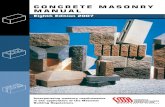 Concrete Masonry Manual -8th Edition 2007