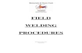 Field Welding Procedures Manual - Contractor Version