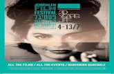 The 2013 Jerusalem Film Festival Program