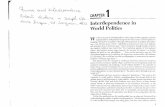 KEOHANE NYE Power and Interdependence Chap1