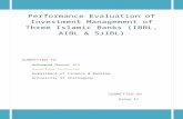 Performance Evaluation of Investment Management of 3 Islamic Banks
