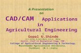 CAD CAM Application in Agricultural Engineering