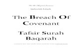 Breach of Covenant: Tafsir Surah Baqarah by Mohammed Al Shareef (AlMaghrib Course Notes)