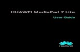 HUAWEI Mediapad 7Lite User Manual(V100R001,S7-931u,S7-932u,S7-933u,English)