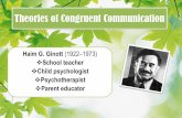Theories of Congruent Communication (Haim Ginott)