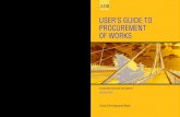ADB Users Guide - Procurement of Works