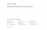 807700-2 GRS 500 Operations Manual
