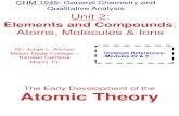 Unit.02.Elements and Compounds. Atoms, Molecules & Ions.lecture