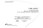 KFS FM-200 ECS Modular Balanced Design Manual
