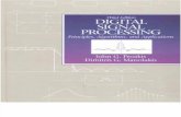 Proakis J.G., Manolakis G.D. DSP Principles, Algorithm and Application