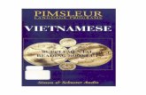 Pimsleur's Vietnamese I - Reading Booklet