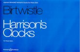 Birtwistle Harrisons Clocks