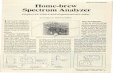 Homebrew Spectrum Analyzer