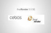 cebas Visual Technology finalRender 3.5 SE for Architects and Designers
