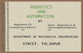 ROBOTICS and automation