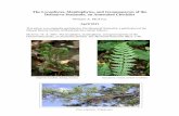 The Lycophytes, Monilophytes, and Gymnosperms of the Delmarva Peninsula, an Annotated Checklist  William A. McAvoy