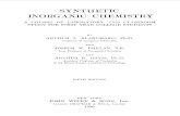 Synthetic Inorganic Chemistry 5ed - Blanchard, Phelan & Davis