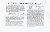 Affirmation Article