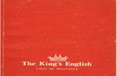 Gramática, The king's english, curso de ingles