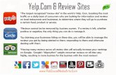 Slide 6 of Sales Presentation - Yelp and review sites
