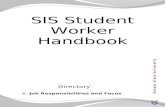 Handbook SIS Student Workers in my position