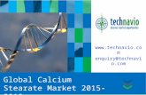 Global Calcium Stearate Market 2015-2019