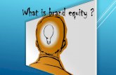 What is brand equity