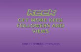 Buy authentic keek followers