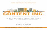Content Inc. for Entrepreneurs Free Chapter by Joe Pulizzi