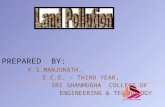 Land pollution