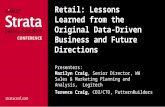 Retail  lessons learned from the first data driven business and future directions presentation 1
