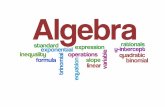 algebra and its concepts
