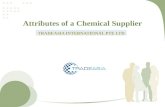 Attributes of a Chemical Supplier