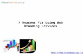 7 Reasons For Using Web Branding Services