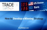 How to Develop a Winning Strategy