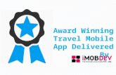 Awarded travalarm app delivered by i mobdev technologies