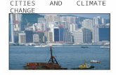 Cities and climate change
