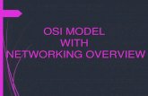 Osi model with neworking overview