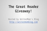 The Great Reader's Giveaway!