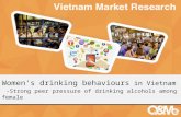 [Survey] Vietnamese female drinking behaviours