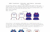 NBA Fashion Knicks and Nets Jerseys