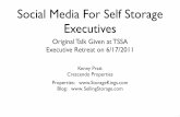 Social media for self storage executives   tssa slides