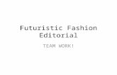 Futuristic fashion editorial