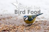 Natural food treats and supplements for birds