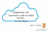 Integrating the Salesforce Lead to Order Process
