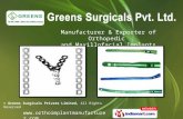 Orthopaedic Screws by Greens Surgicals Private Limited Vadodara
