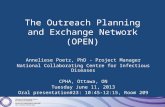 A. Poetz: The Outreach Planning and Exchange Network (OPEN) for Outreach Program Planning & Evaluation