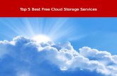 Top 5 best free cloud storage services