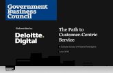 The Path to Customer-Centric Service